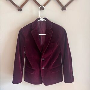 Izod Maroon Velvet Jacket